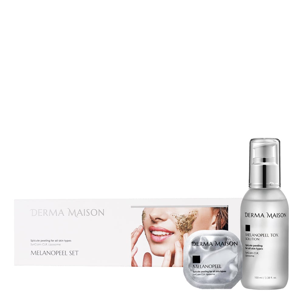 Уцінка! Набір для обличчя Medi-Peel Derma Maison Melanopeel Tox Set (сироватка, 4*6 мл + пілінг-порошок, 4*2 г)